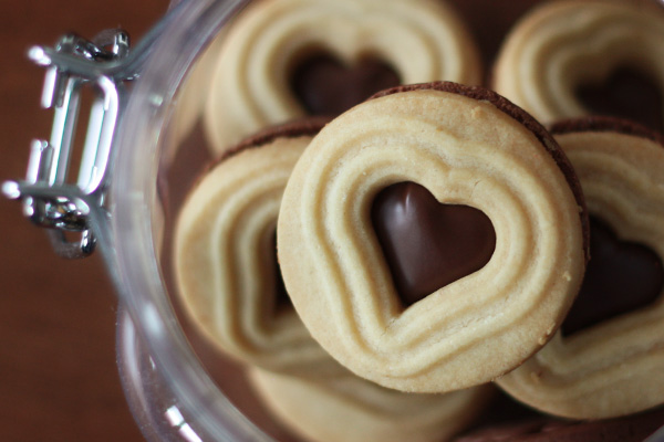 heart cookies